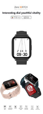 1.7 بوصة تعمل باللمس IP68 للماء Smartwatch جهاز تعقب للياقة البدنية Qianrun