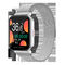 MT28 1.54 بوصة HD ساعة ذكية الرجال في الوقت الحقيقي رصد درجة حرارة الجسم الطقس معدل ضربات القلب الرياضة Smartwatch لـ Andro